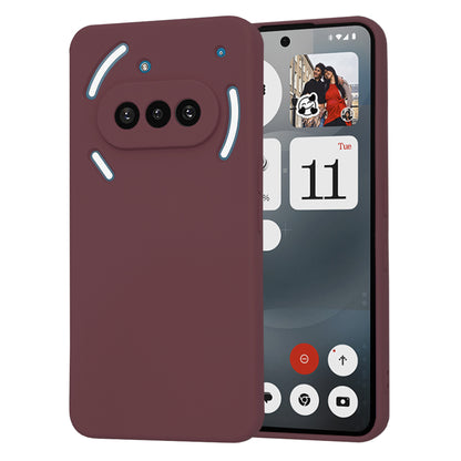 Obal na Nothing Phone (3a), Techsuit, SoftFlex, vínový