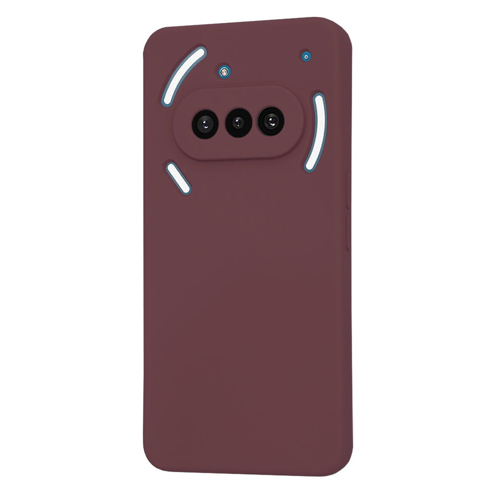 Obal na Nothing Phone (3a), Techsuit, SoftFlex, vínový