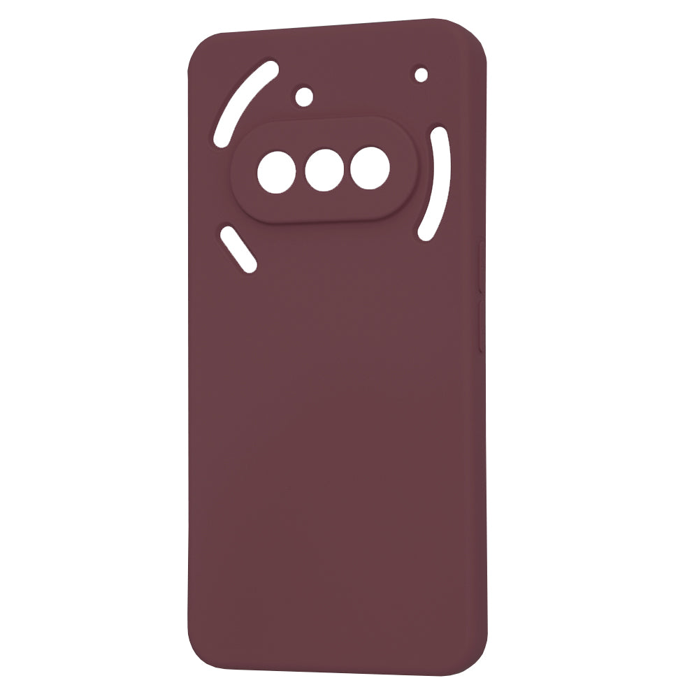 Obal na Nothing Phone (3a), Techsuit, SoftFlex, vínový