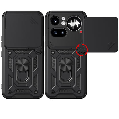 Puzdro pre Nothing Phone (4a) Pro, Techsuit, CamShield, Čierne