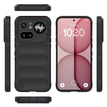 Puzdro pre Nothing Phone (4a) Pro, Techsuit, Magic Shield, Čierne