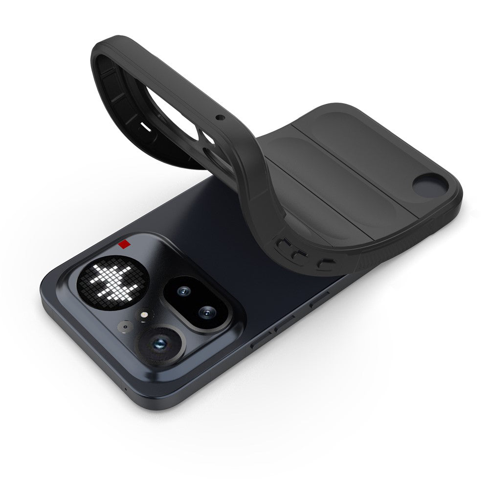 Puzdro pre Nothing Phone (4a) Pro, Techsuit, Magic Shield, Čierne