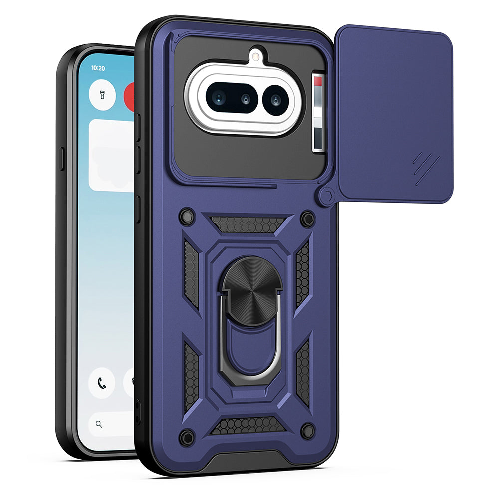 Puzdro pre Nothing Phone (4a), Techsuit, CamShield, Modrá