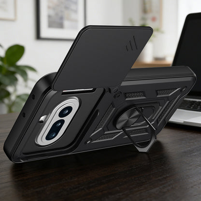 Puzdro pre Nothing Phone (4a), Techsuit, CamShield, Modrá