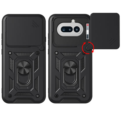 Puzdro pre Nothing Phone (4a), Techsuit, CamShield, Čierne
