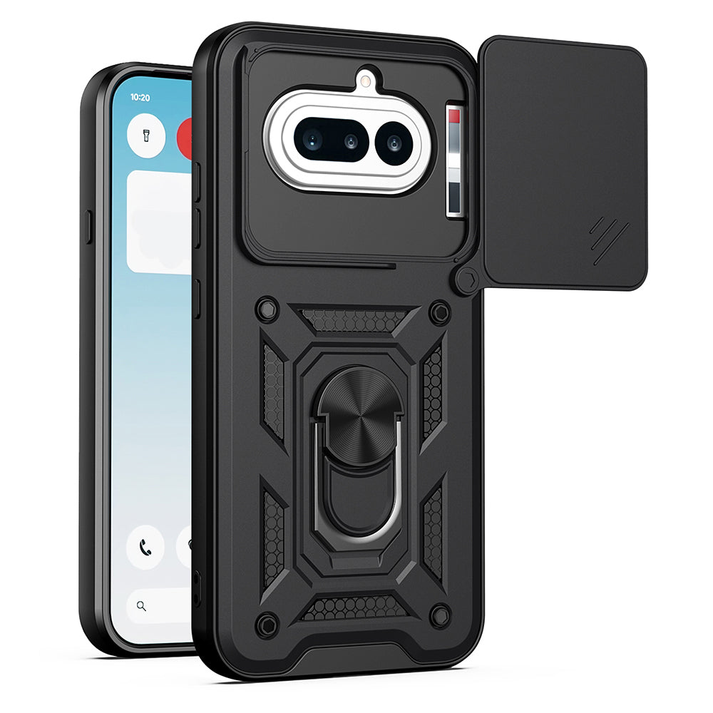 Puzdro pre Nothing Phone (4a), Techsuit, CamShield, Čierne