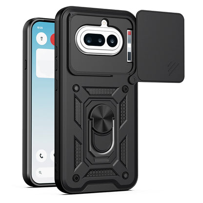 Puzdro pre Nothing Phone (4a), Techsuit, CamShield, Čierne
