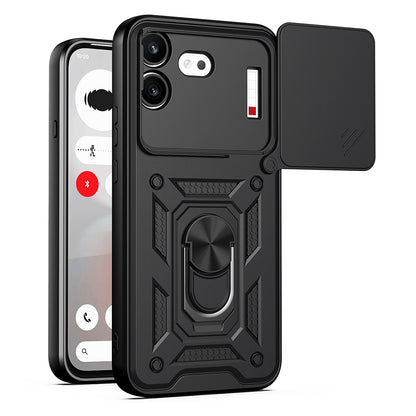 Puzdro pre Nothing Phone (4b), Techsuit, CamShield, Čierna