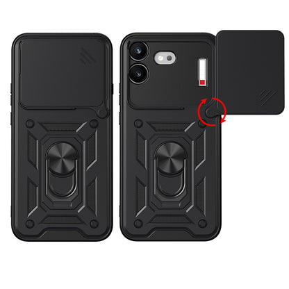 Puzdro pre Nothing Phone (4b), Techsuit, CamShield, Čierna
