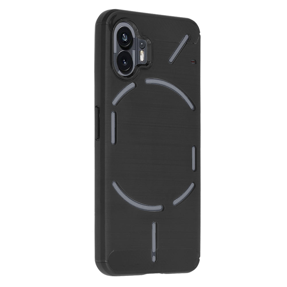Obal na Nothing Phone (2), Techsuit, Karbón, Čierny