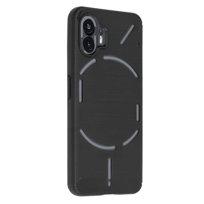 Obal na Nothing Phone (2), Techsuit, Karbón, Čierny