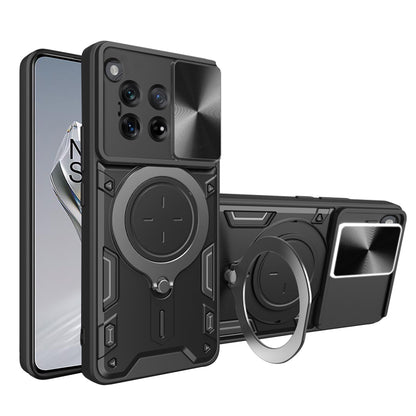 Puzdro na OnePlus 12, Techsuit, CamGuard Pro, Čierne