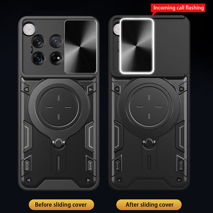 Puzdro na OnePlus 12, Techsuit, CamGuard Pro, Čierne