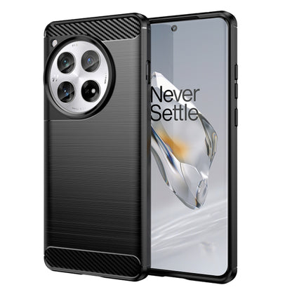 Puzdro pre OnePlus 12, Techsuit, Karbón, Čierne