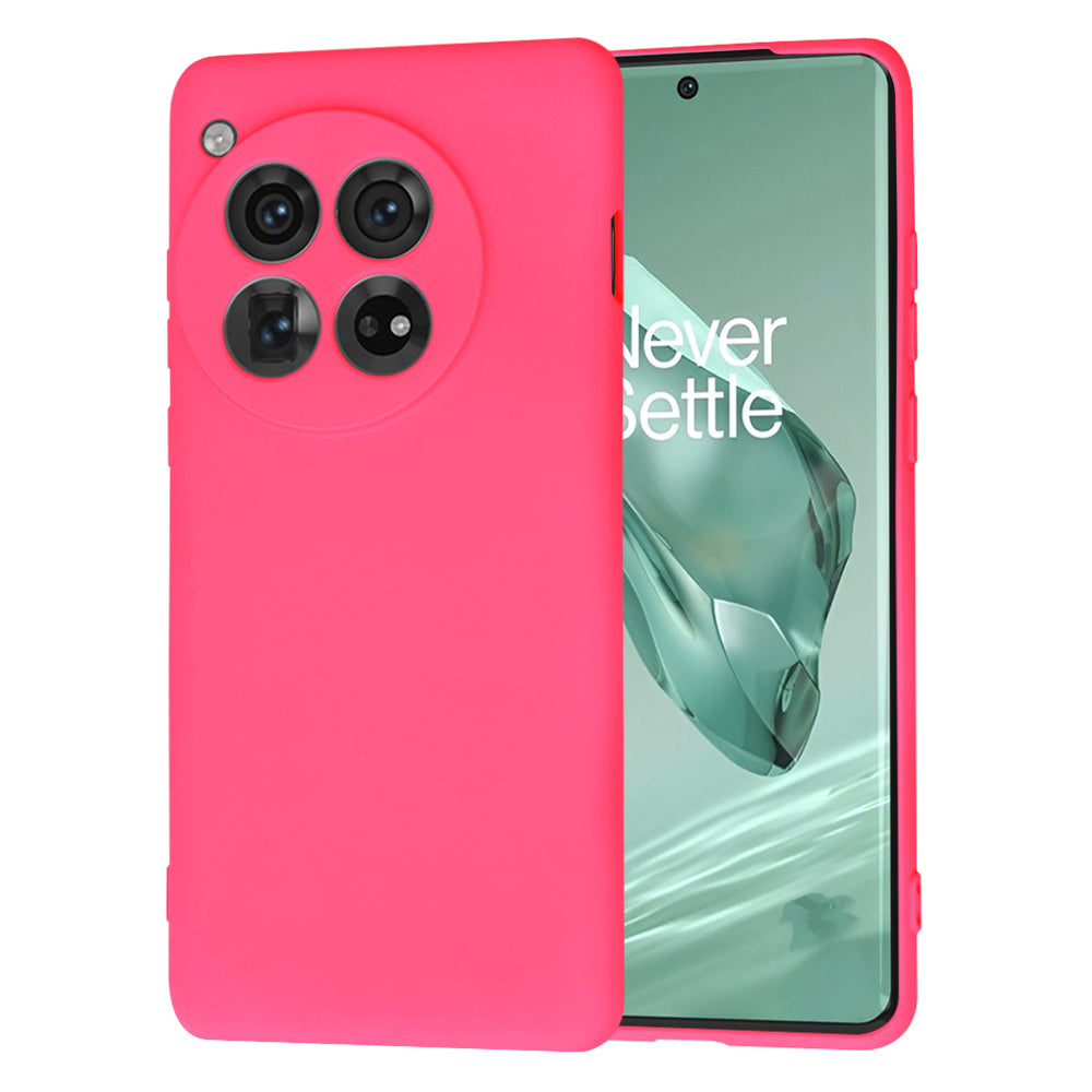 Case for OnePlus 12, Techsuit, SoftFlex, Dark Pink
