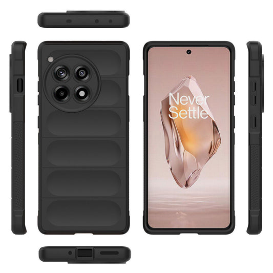 Puzdro na OnePlus 12R, Techsuit, Magic Shield, Čierne