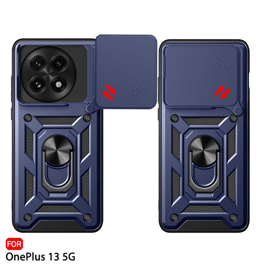 Puzdro pre OnePlus 13, Techsuit, CamShield, Modré