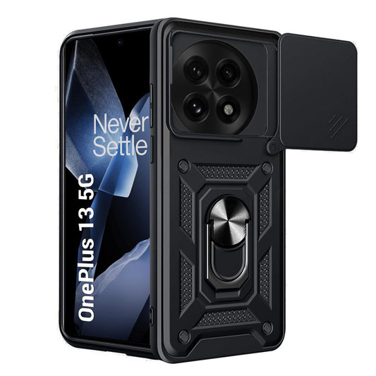 Puzdro pre OnePlus 13, Techsuit, CamShield, Čierne