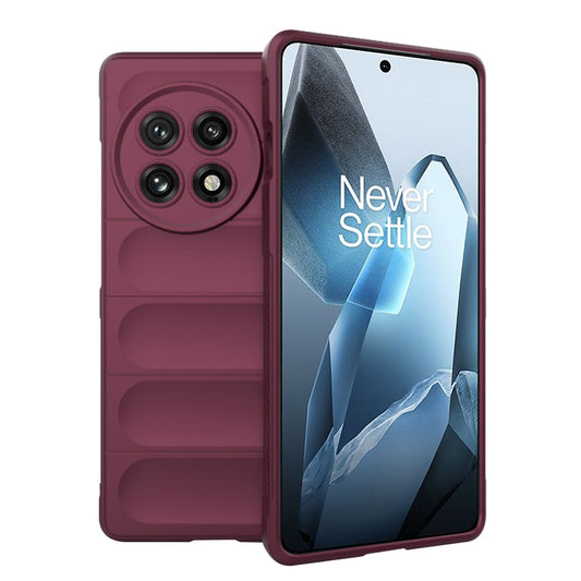 Puzdro na OnePlus 13, Techsuit, Magic Shield, Bordová