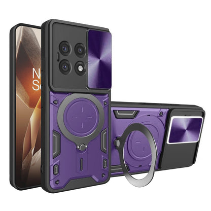 Puzdro na OnePlus 13R, Techsuit, CamGuard Pro, fialové