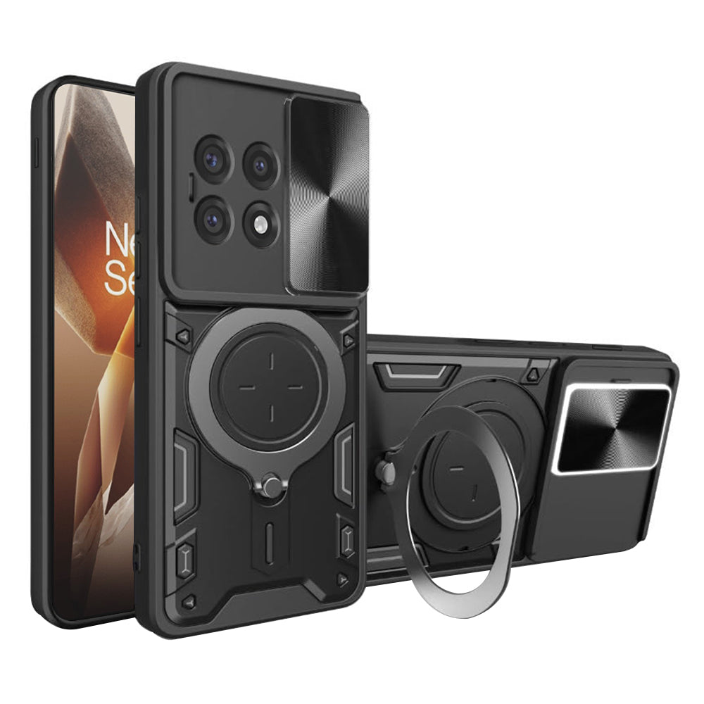Puzdro na OnePlus 13R, Techsuit, CamGuard Pro, Čierne