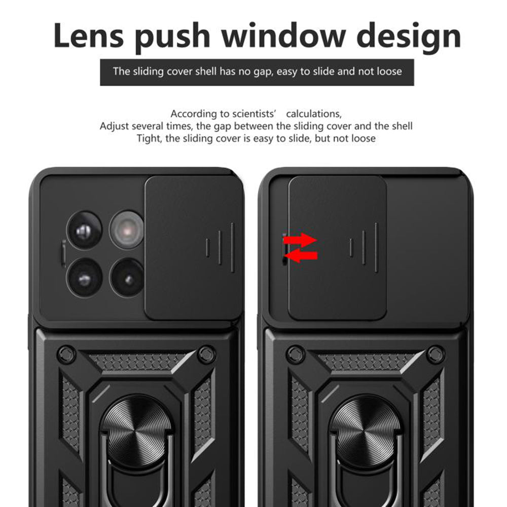 Puzdro na OnePlus 13R, Techsuit, CamShield, Ružové