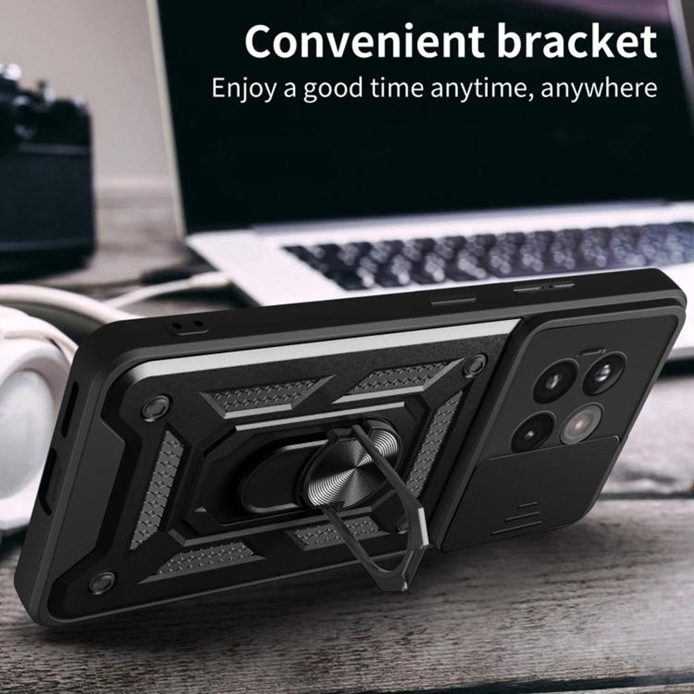 Puzdro na OnePlus 13R, Techsuit, CamShield, Ružové