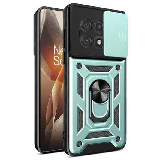 Puzdro pre OnePlus 13R, Techsuit, CamShield, Zelené