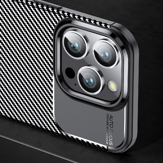 Puzdro na OnePlus 13R, Techsuit, CarbonFiber, čierne