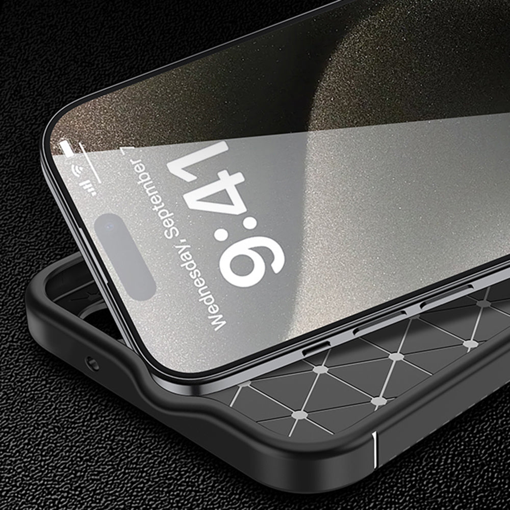 Puzdro na OnePlus 13R, Techsuit, CarbonFiber, čierne