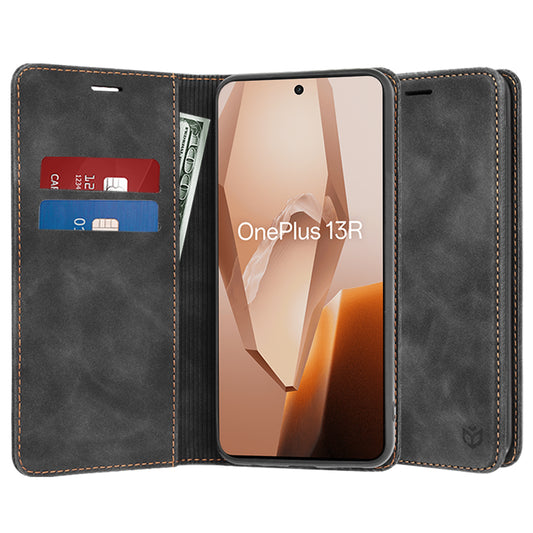 Puzdro pre OnePlus 13R, Techsuit, Confy, Čierne