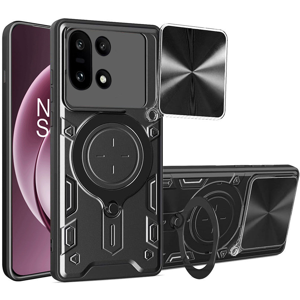 Puzdro pre OnePlus 15, Techsuit, CamGuard Pro, Čierne