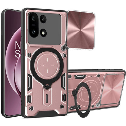 Puzdro pre OnePlus 15, Techsuit, CamGuard Pro, Ružovo Zlaté