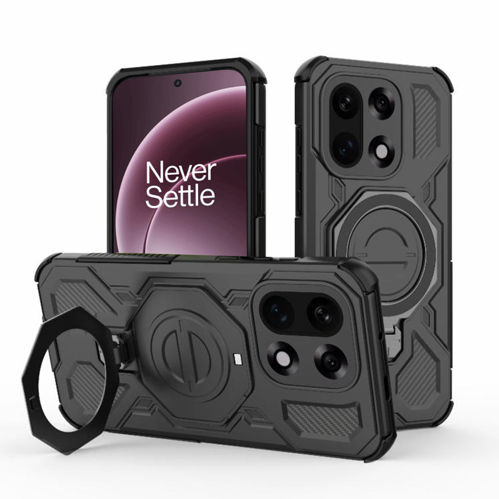 Puzdro pre OnePlus 15, Techsuit, Carbon Shield Pro, Čierne