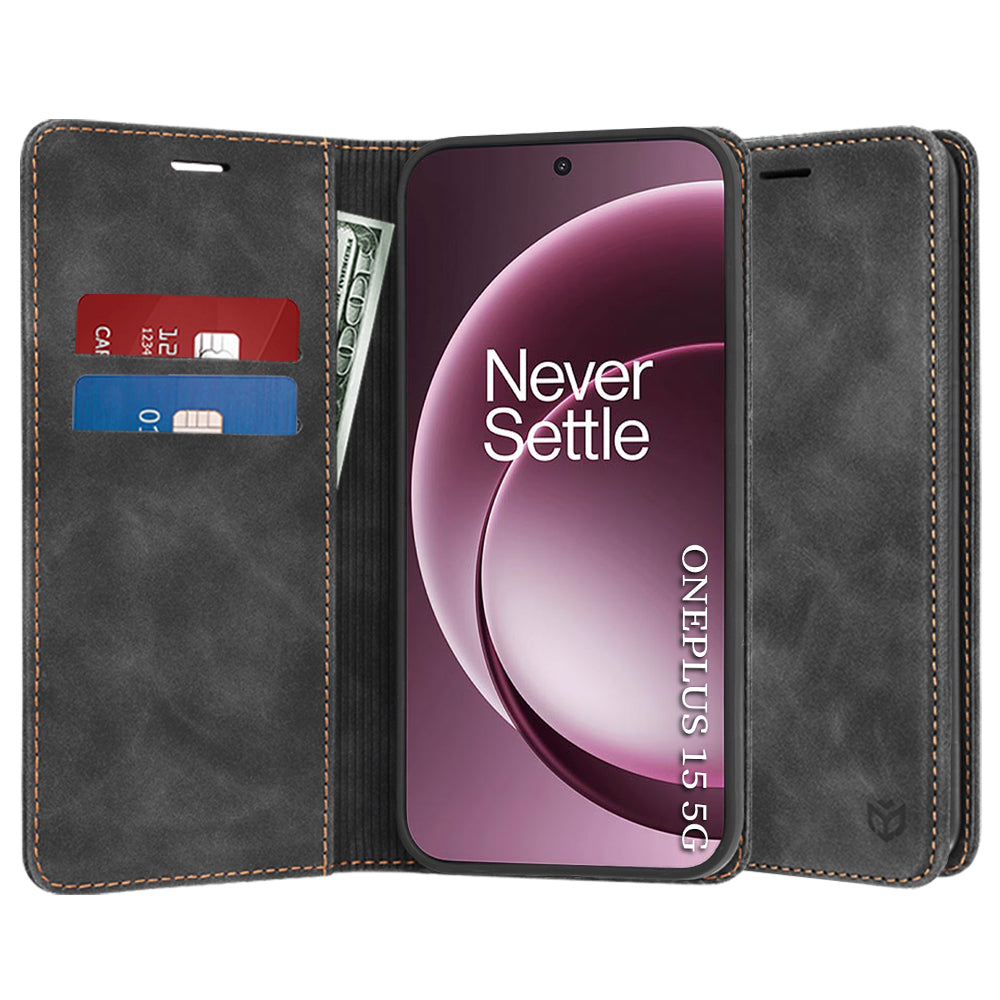 Puzdro pre OnePlus 15, Techsuit, Confy, Čierne