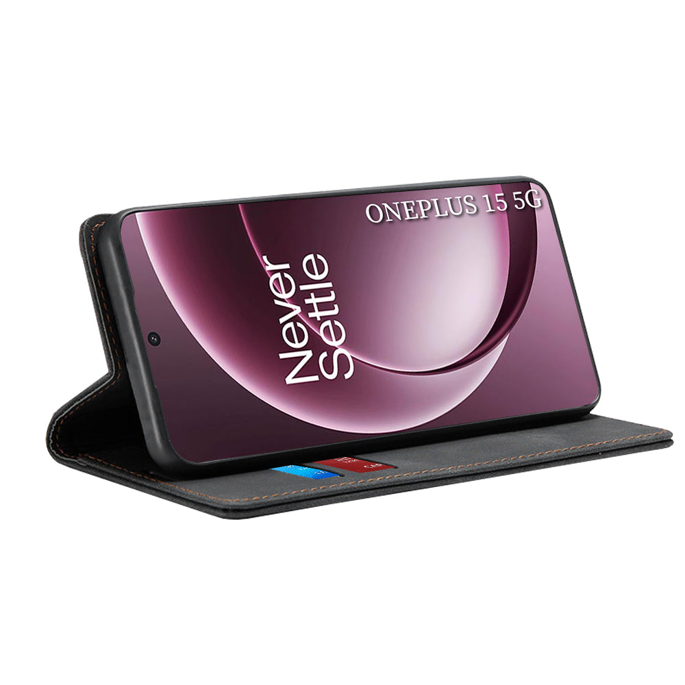 Puzdro pre OnePlus 15, Techsuit, Confy, Čierne