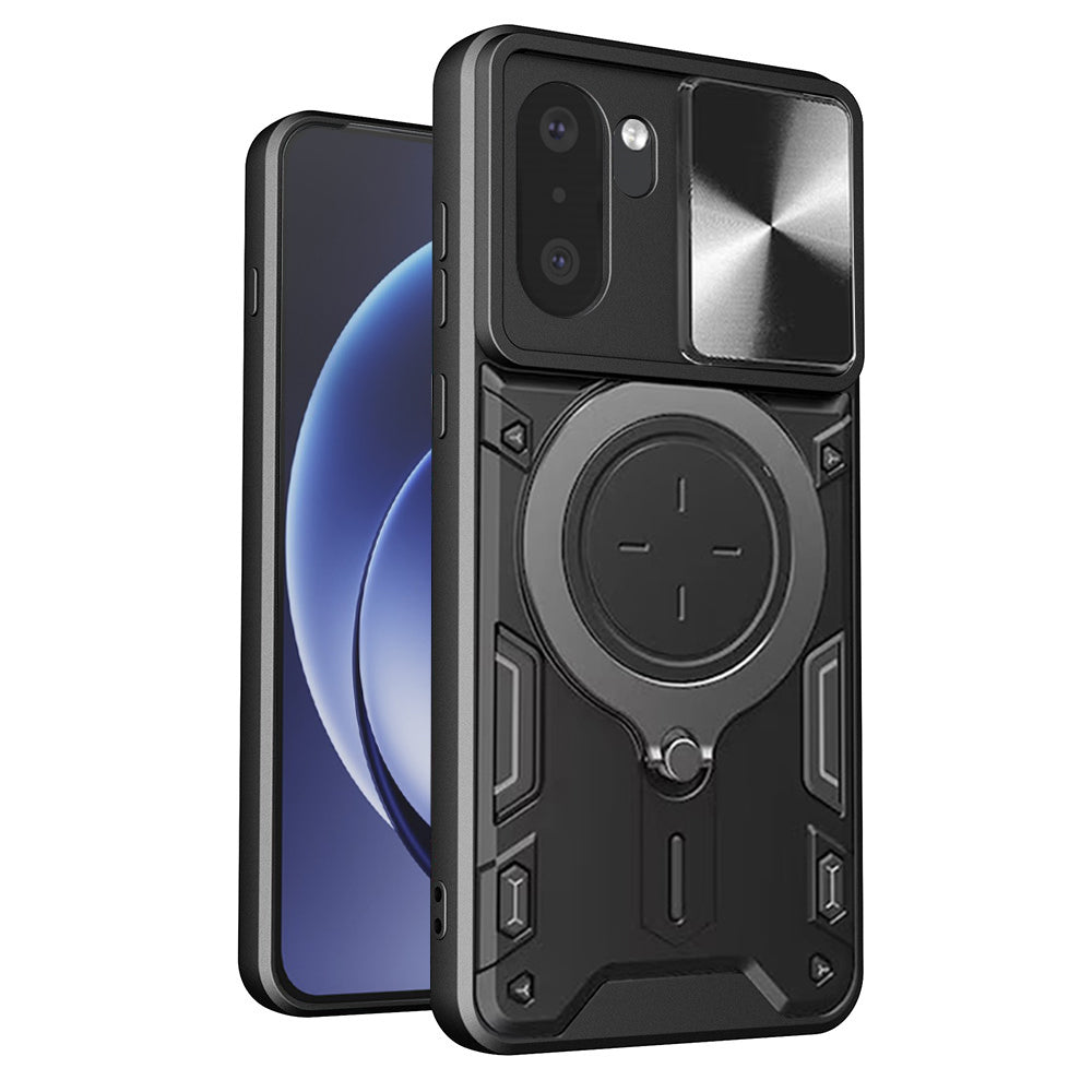 Puzdro pre OnePlus 15R, Techsuit, CamGuard Pro, Čierne