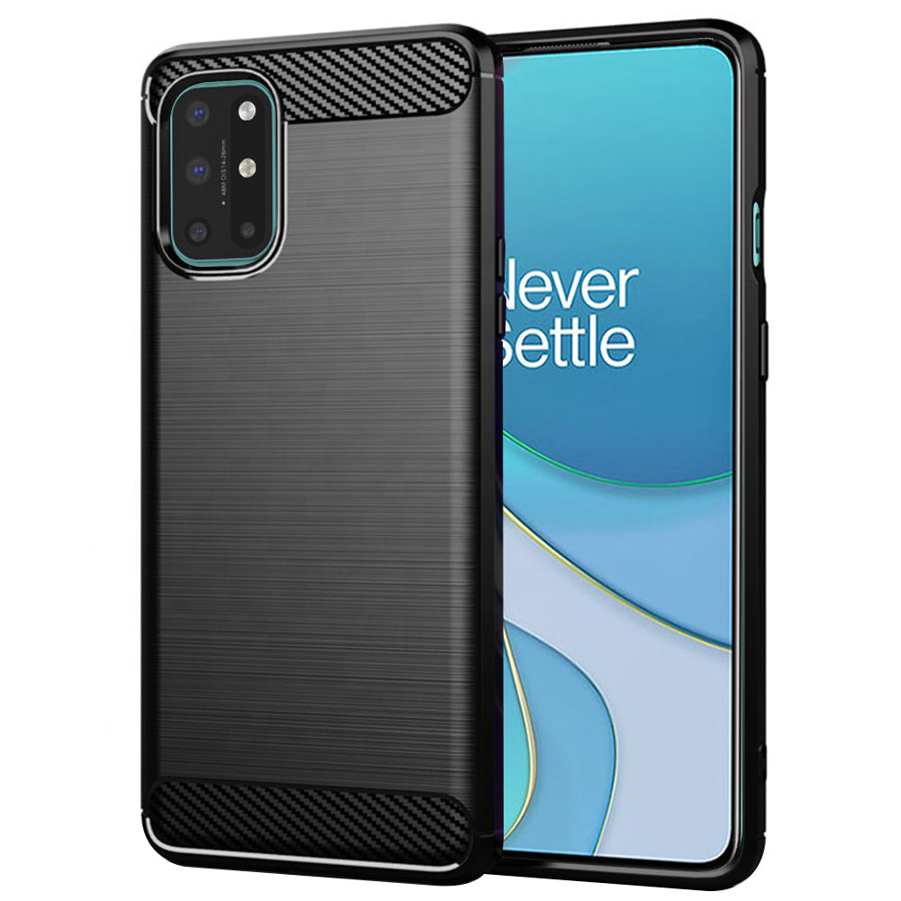 Puzdro pre OnePlus 8T, Techsuit, Karbón, Čierne