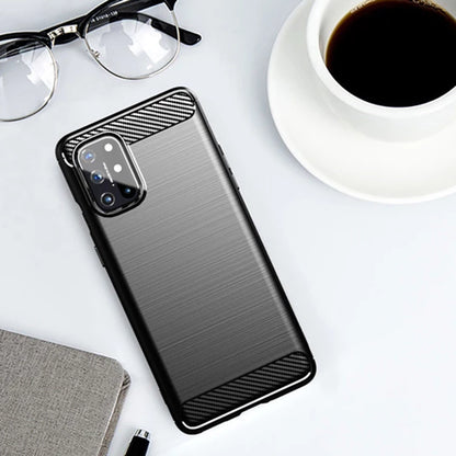 Puzdro pre OnePlus 8T, Techsuit, Karbón, Čierne