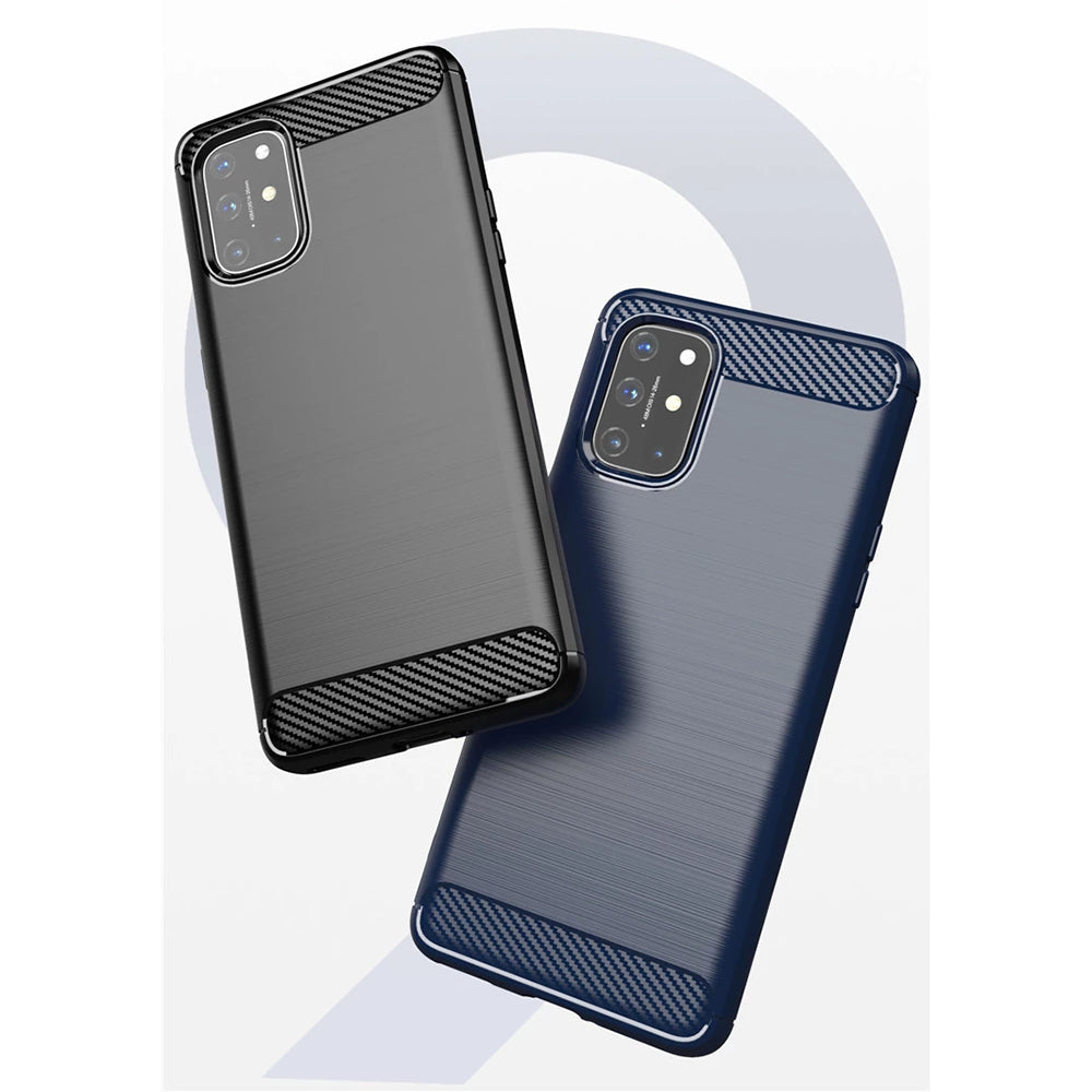 Puzdro pre OnePlus 8T, Techsuit, Karbón, Čierne