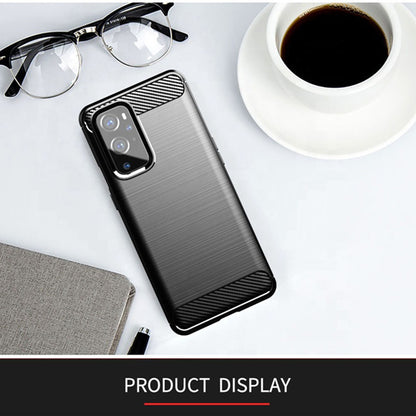 Puzdro pre OnePlus 9 Pro, Techsuit, Karbón, Čierne