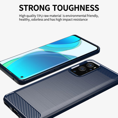 Puzdro pre OnePlus 9 Pro, Techsuit, Karbón, Čierne