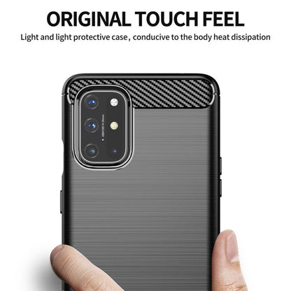 Puzdro na OnePlus 9, Techsuit, Karbón, Čierne