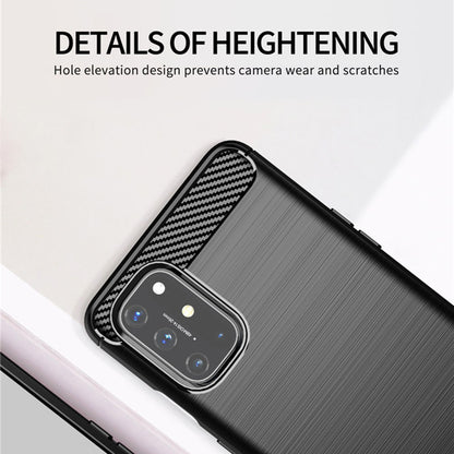 Puzdro na OnePlus 9, Techsuit, Karbón, Čierne