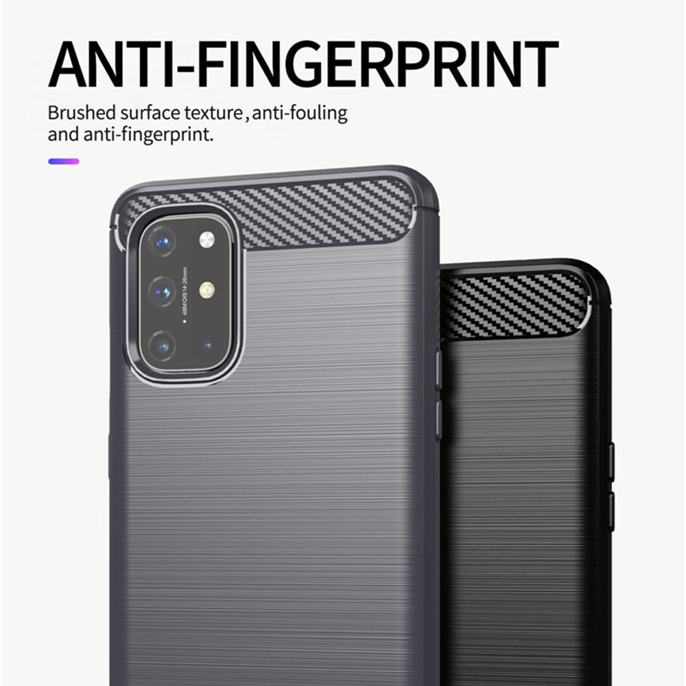 Puzdro na OnePlus 9, Techsuit, Karbón, Čierne