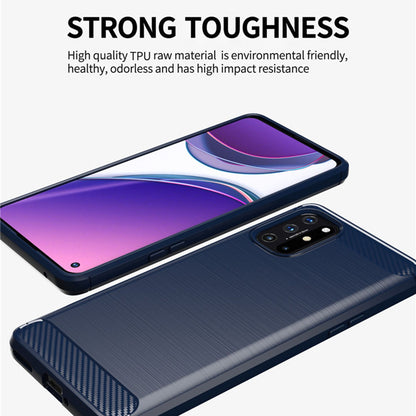 Puzdro na OnePlus 9, Techsuit, Karbón, Čierne