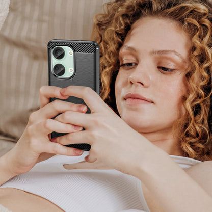 Puzdro na OnePlus Nord 3, Techsuit, Karbón, Čierne