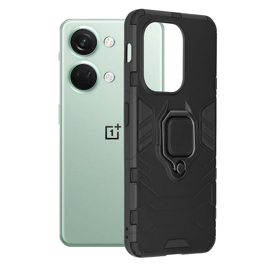 Puzdro pre OnePlus Nord 3, Techsuit, Shield, Čierne