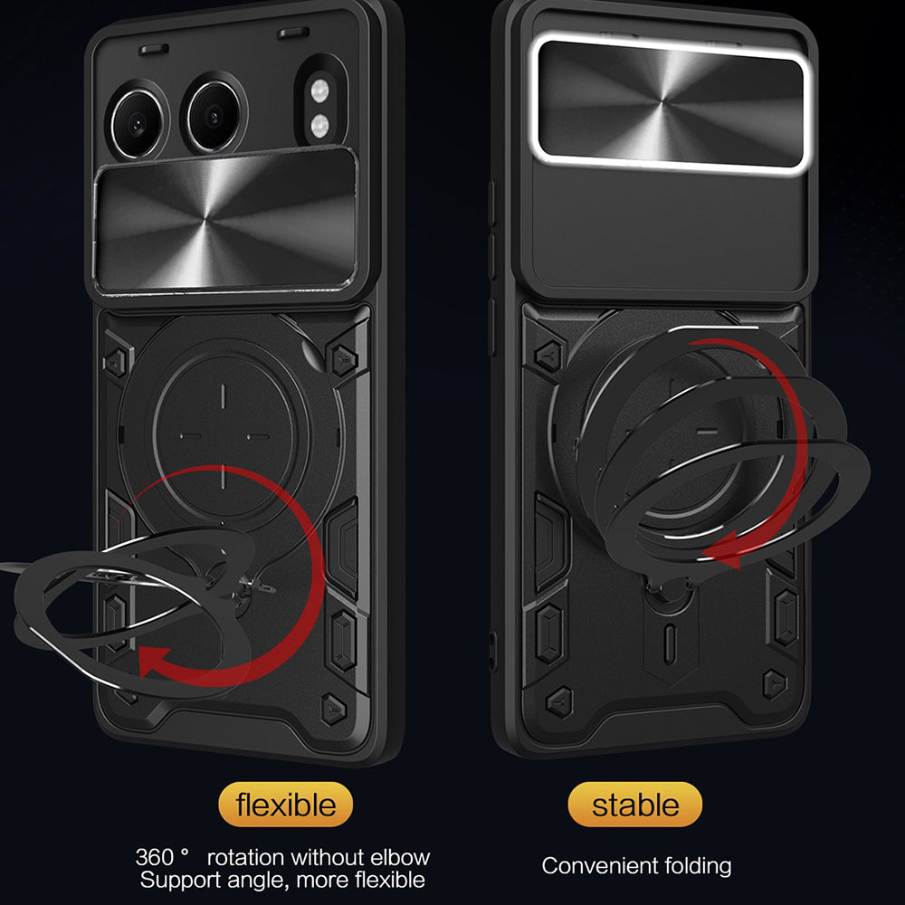 Puzdro pre OnePlus Nord 4, Techsuit, CamGuard Pro, Modré