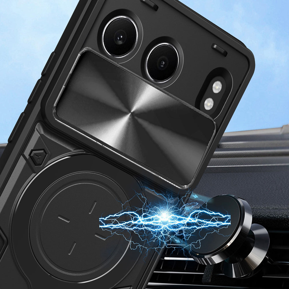 Puzdro pre OnePlus Nord 4, Techsuit, CamGuard Pro, Modré